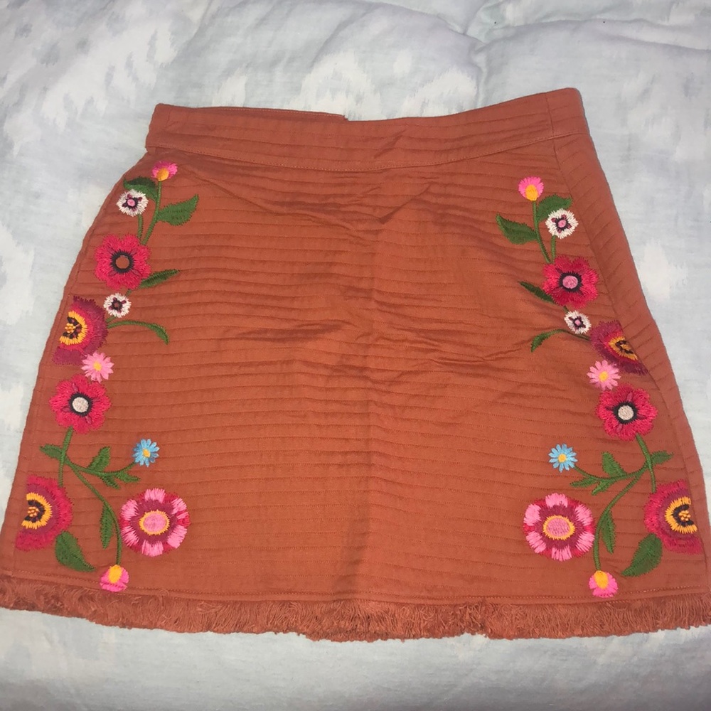 GB fall mini skirt